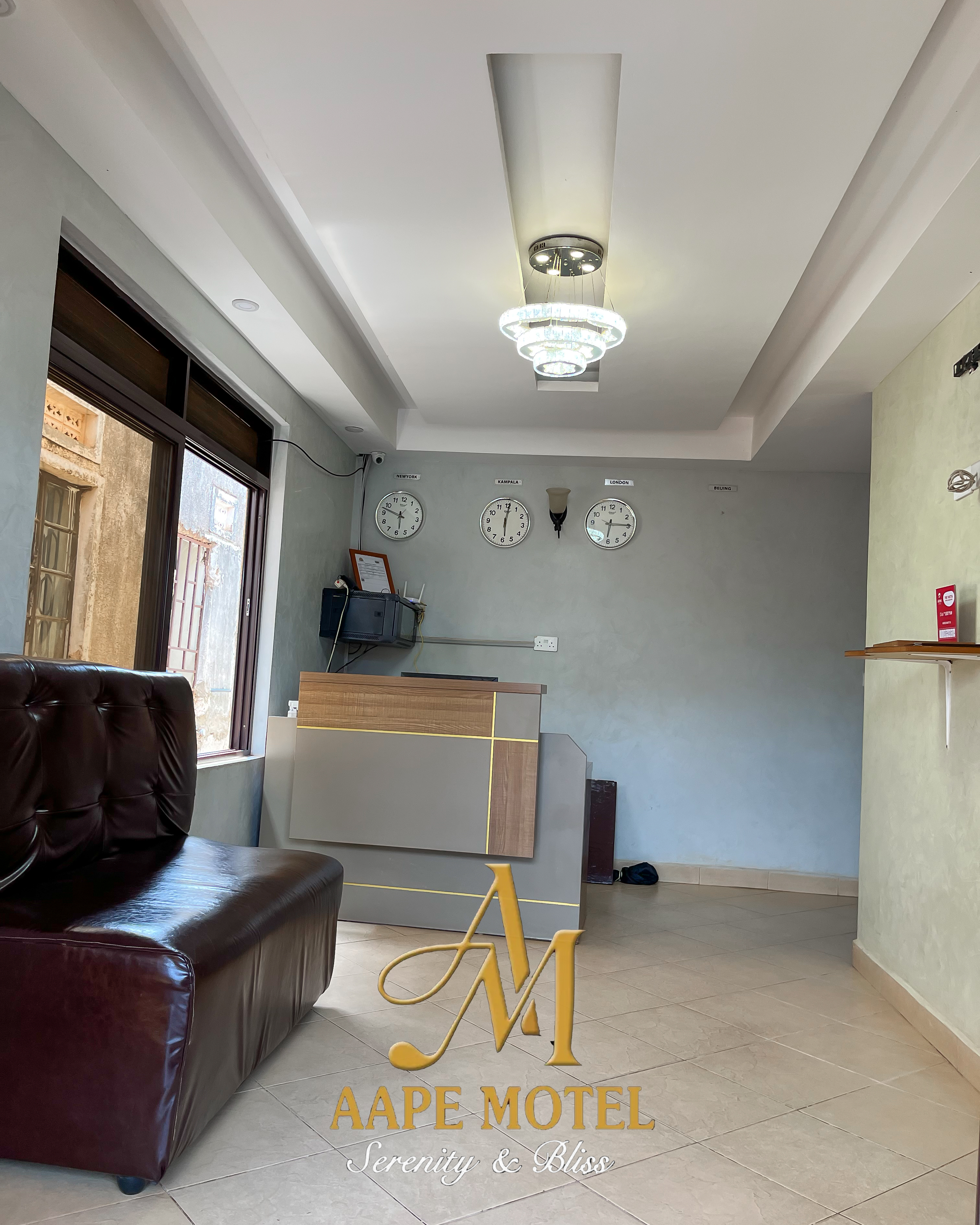 Reception area